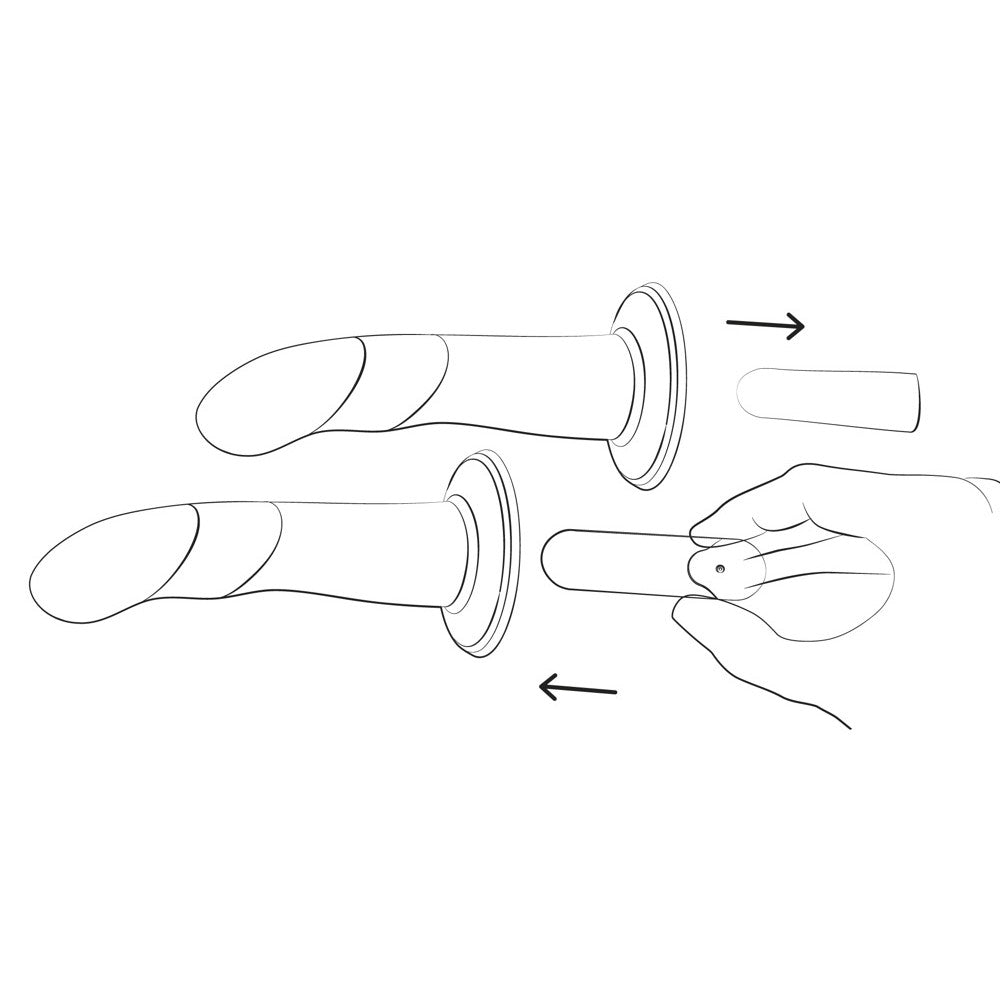 Romp Piccolo Silicone Strap-on Pegging Kit
