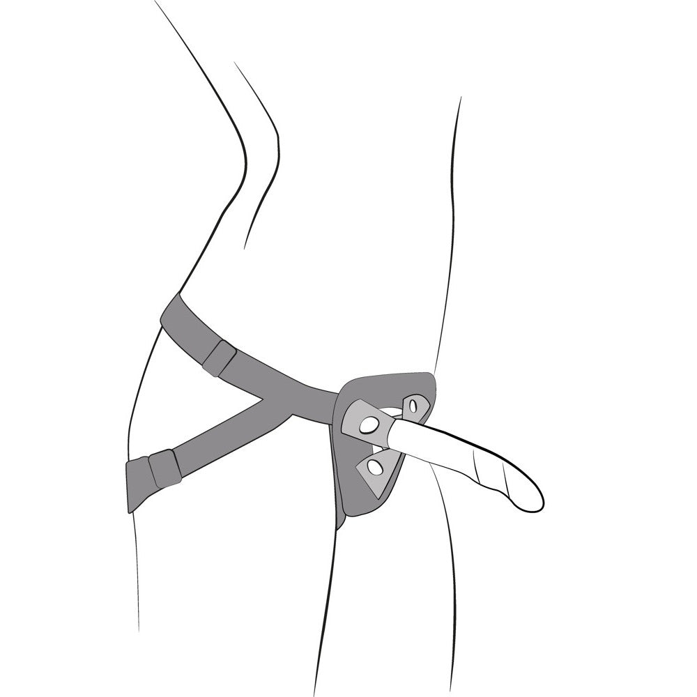 Romp Piccolo Silicone Strap-on Pegging Kit