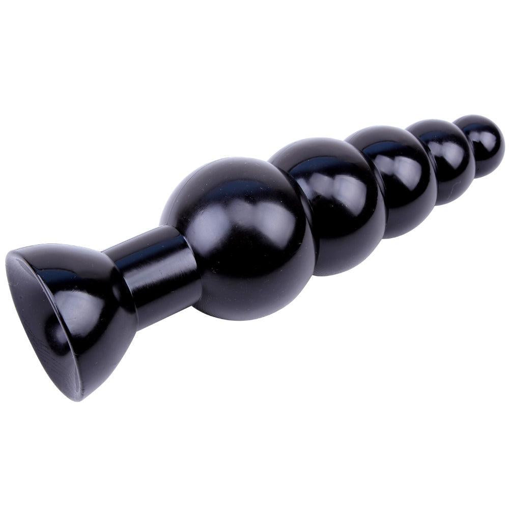 Black Mont Rosary Butt Plug 7.5"