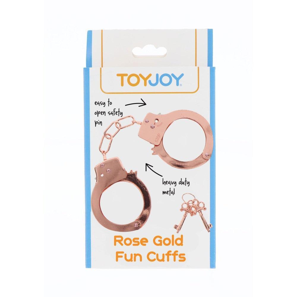 Rose Gold Fun Cuffs Metal Cuffs