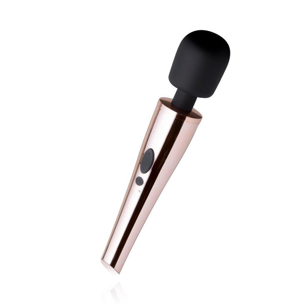 Rosy Gold Powerful Rechargeable Wand Massager