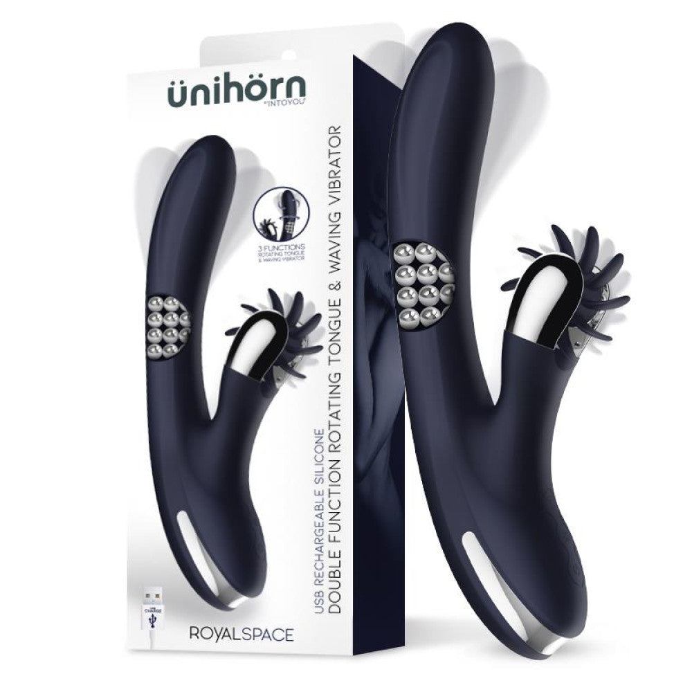 Royal Space Rabbit Vibrator with Rotating Motion