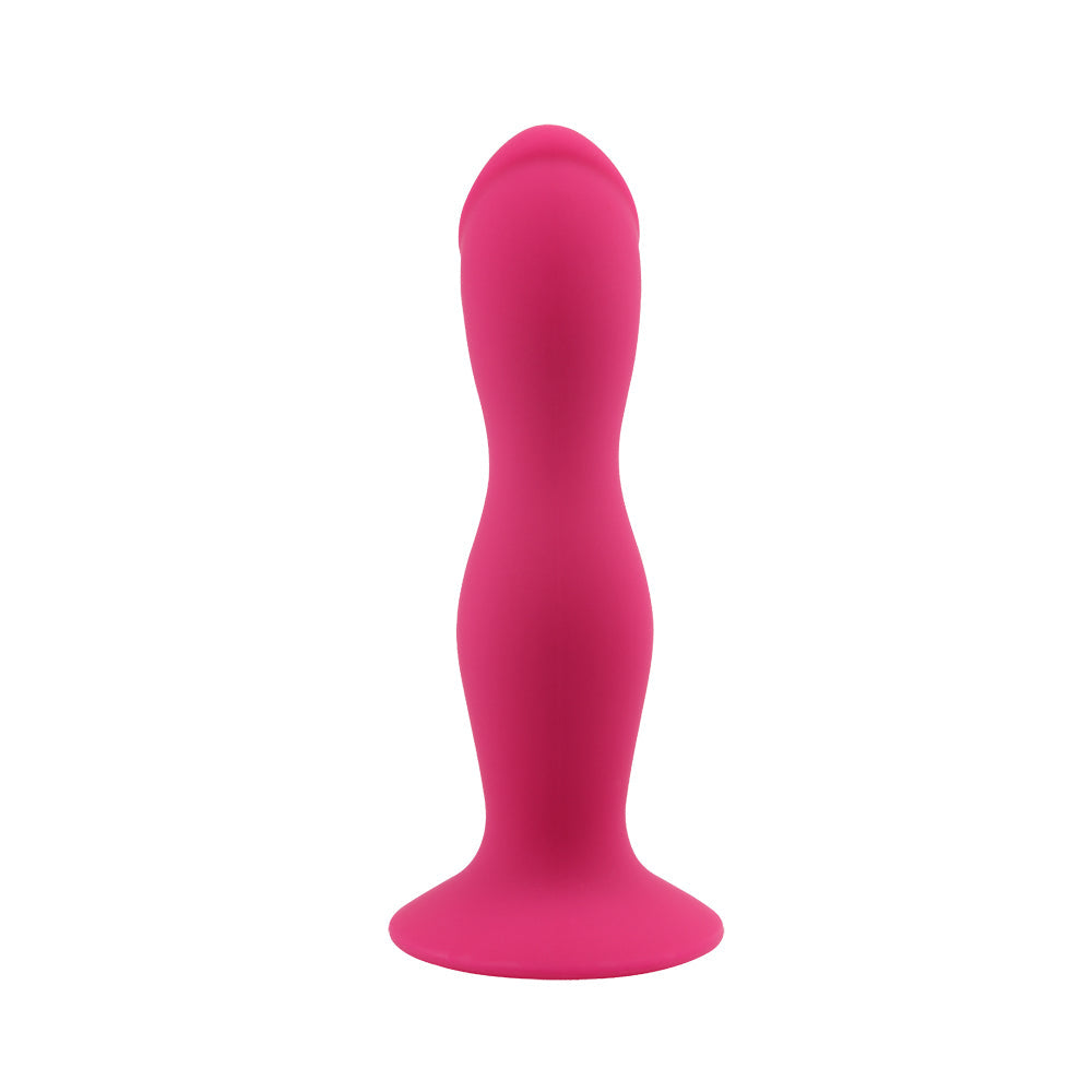 Rumpy-Pumpy Silicone Anal Dildo Pink