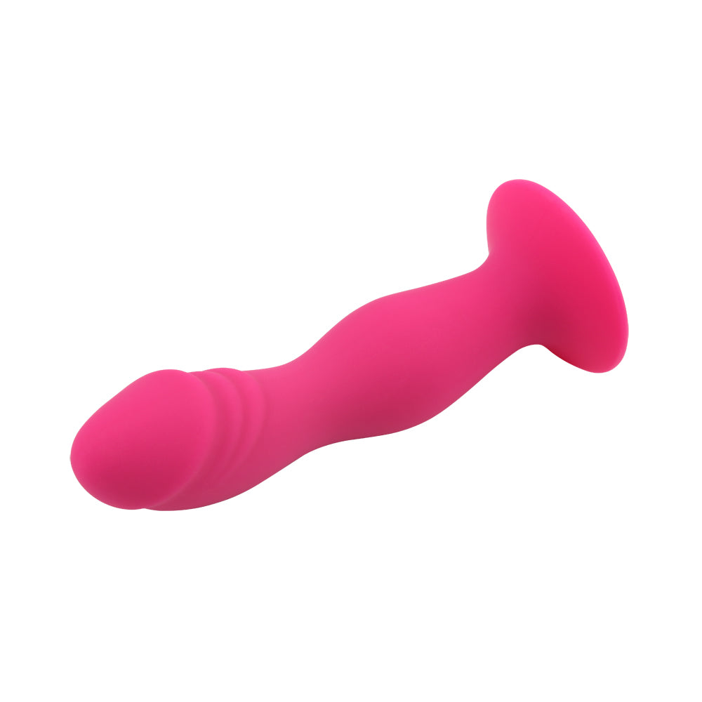Rumpy-Pumpy Silicone Anal Dildo Pink