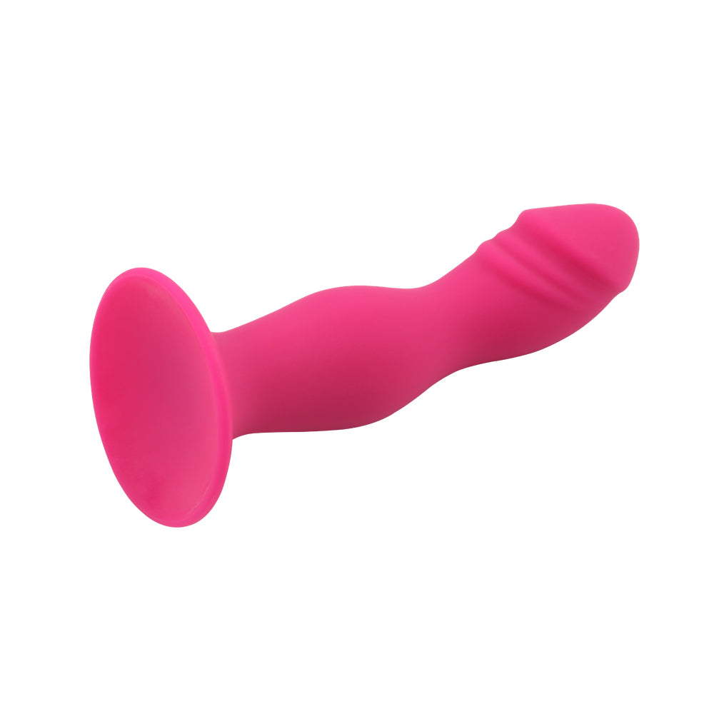Rumpy-Pumpy Silicone Anal Dildo Pink