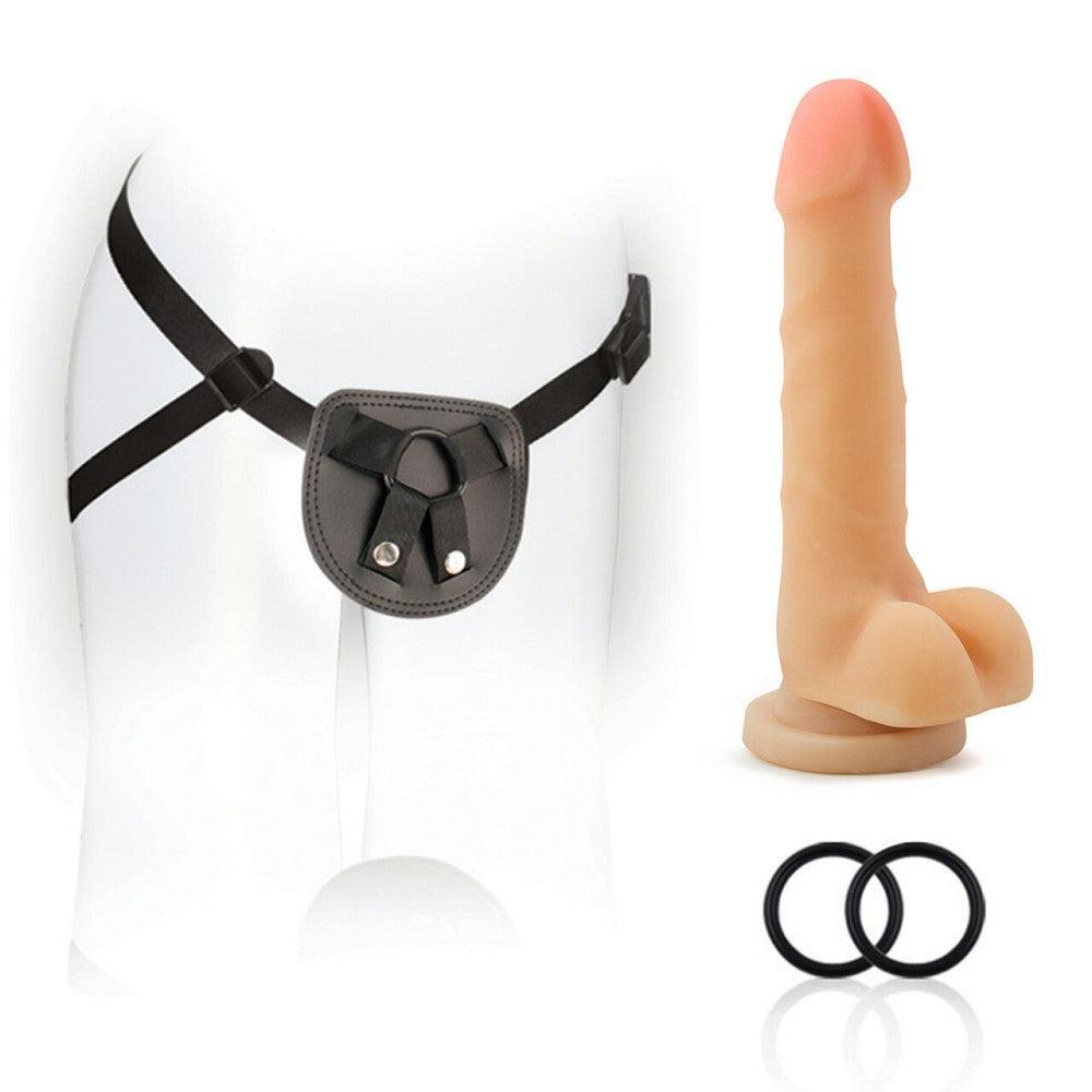 SX Strap-on Harness Kit with 7 " Dildo