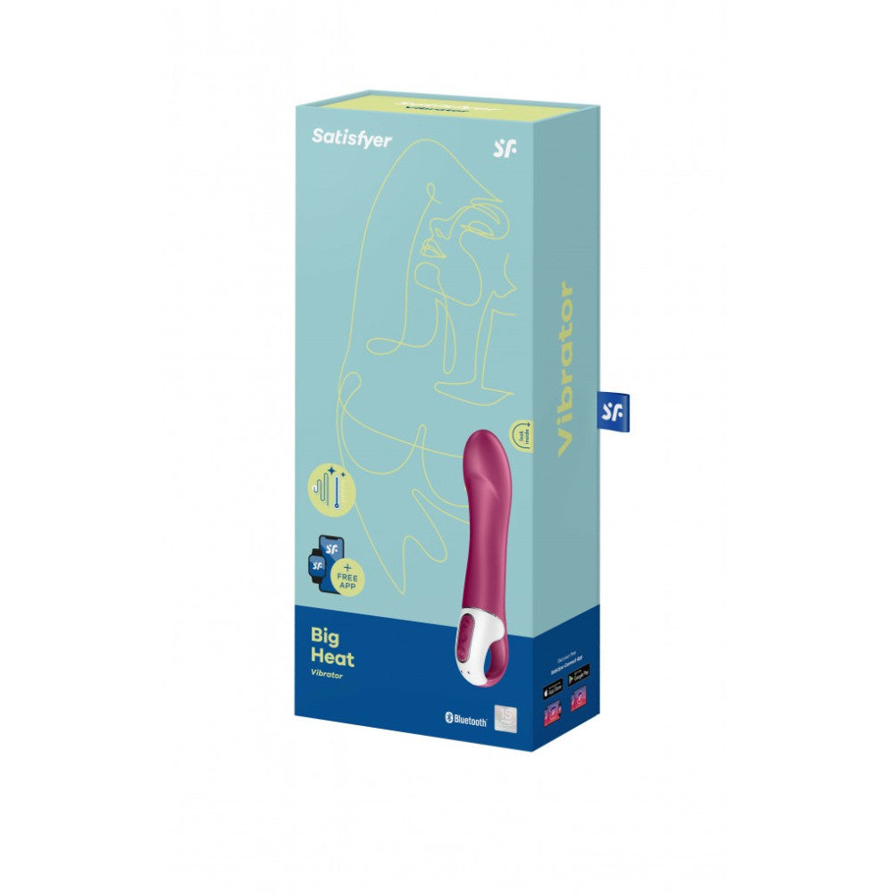 Satisfyer Big Heat Powerful Luxury Vibrator with Heating Effect