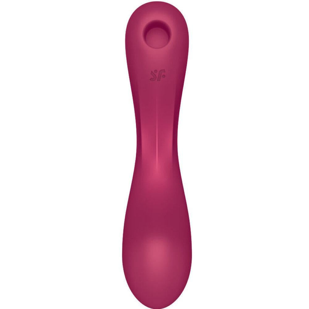 Satisfyer Curvy Trinity 2 in 1 Suction Clitoris Stimulator & Vibrator
