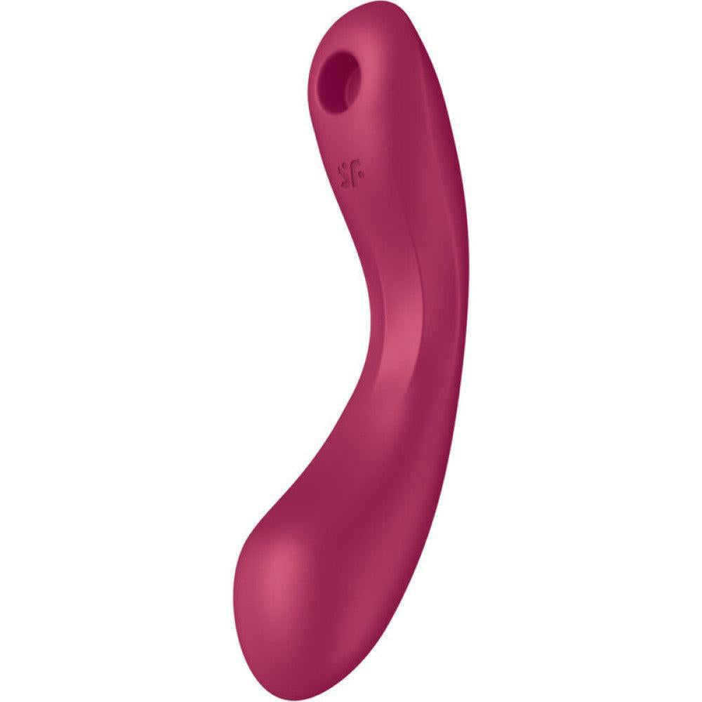 Satisfyer Curvy Trinity 2 in 1 Suction Clitoris Stimulator & Vibrator