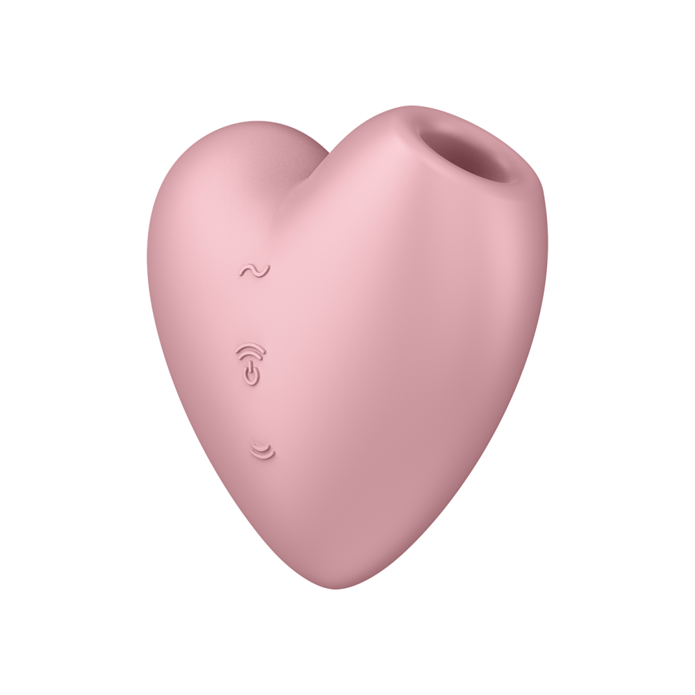 Satisfyer Cutie Heart Vibrating Suction Stimulator Pink
