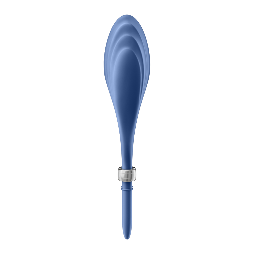 Satisfyer Duelist Vibrating Adjustable Cock Ring Blue