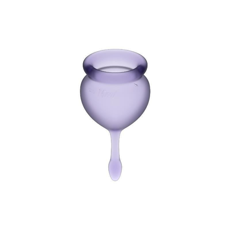 Satisfyer Feel Good menstrual cups purple