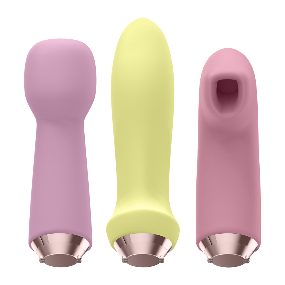 Satisfyer Marvelous Four Deluxe Set of Vibrators & Sucking Clitoral Stimulator