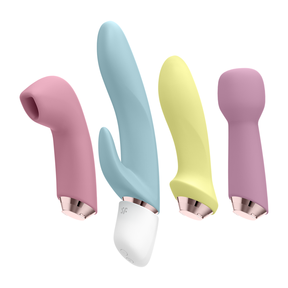 Satisfyer Marvelous Four Deluxe Set of Vibrators & Sucking Clitoral Stimulator