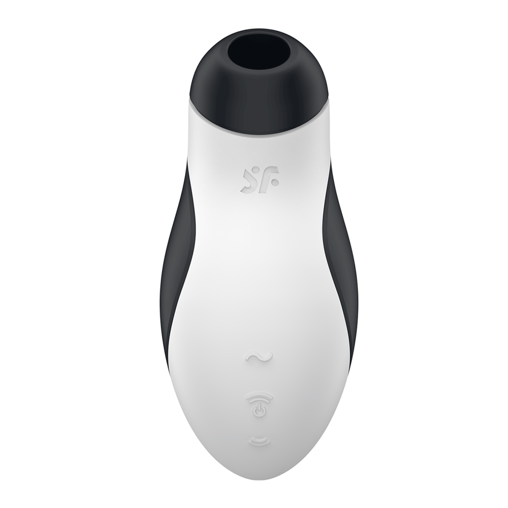 Satisfyer Orca Rechargeable Silicone Clitoris Stimulator Black and White