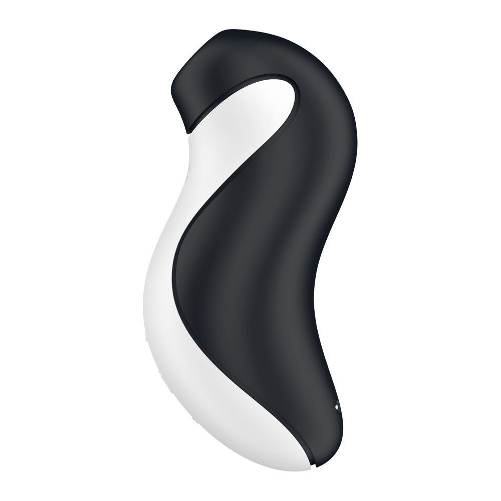 Satisfyer Orca Rechargeable Silicone Clitoris Stimulator Black and White