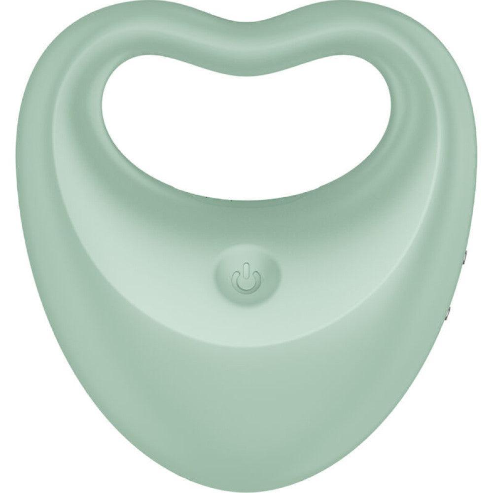 Satisfyer Perfect Pair 3 Finger & Cock Ring Vibrator Green