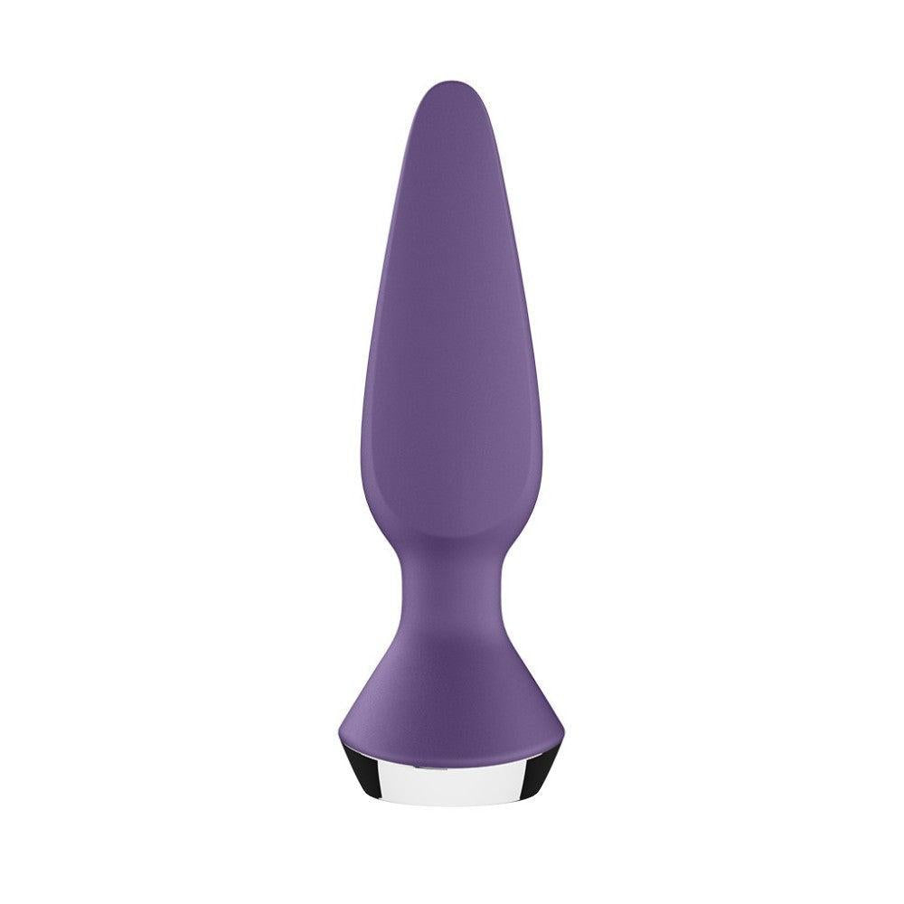 Satisfyer Plug-ilicious 1 Rechargeable Vibrating Anal Stimulator with App Purple