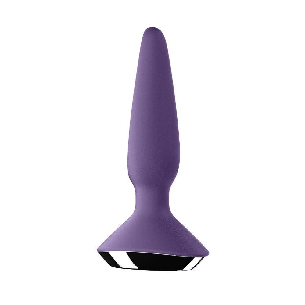 Satisfyer Plug-ilicious 1 Rechargeable Vibrating Anal Stimulator with App Purple