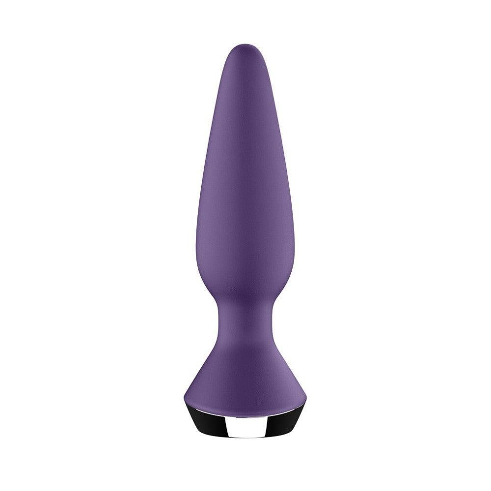 Satisfyer Plug-ilicious 1 Rechargeable Vibrating Anal Stimulator with App Purple
