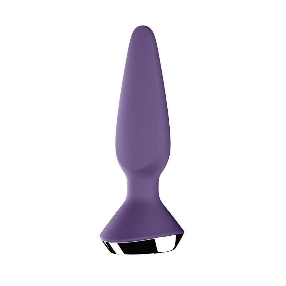 Satisfyer Plug-ilicious 1 Rechargeable Vibrating Anal Stimulator with App Purple
