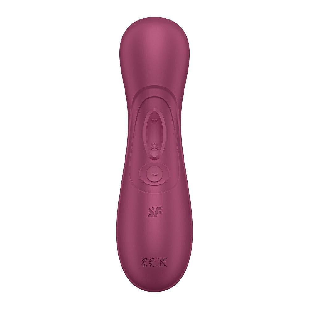 Satisfyer Pro 2 Generation 3 suction and vibrating clitoral stimulator red