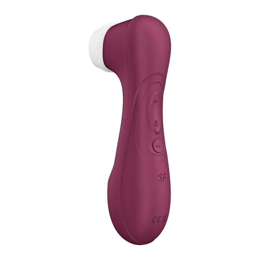 Satisfyer Pro 2 Generation 3 suction and vibrating clitoral stimulator red