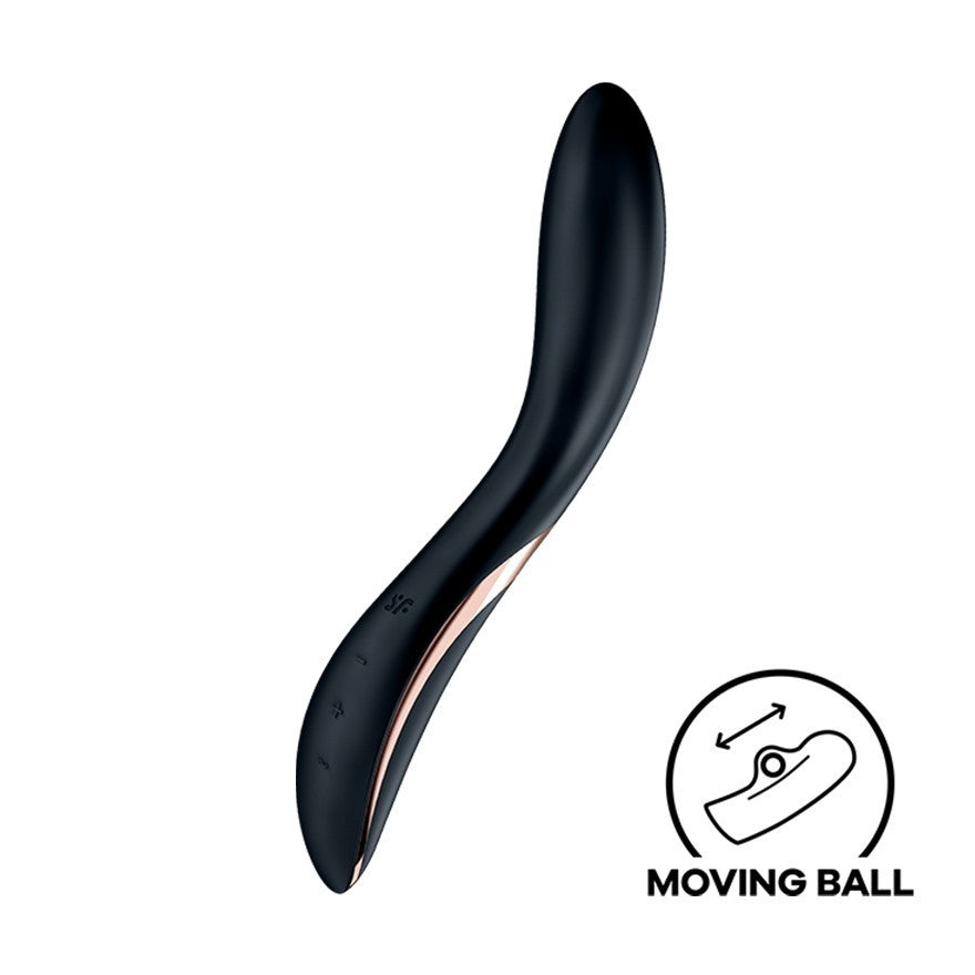 Satisfyer Rrolling Explosion Rechargeable Silicone G-Spot Vibrator