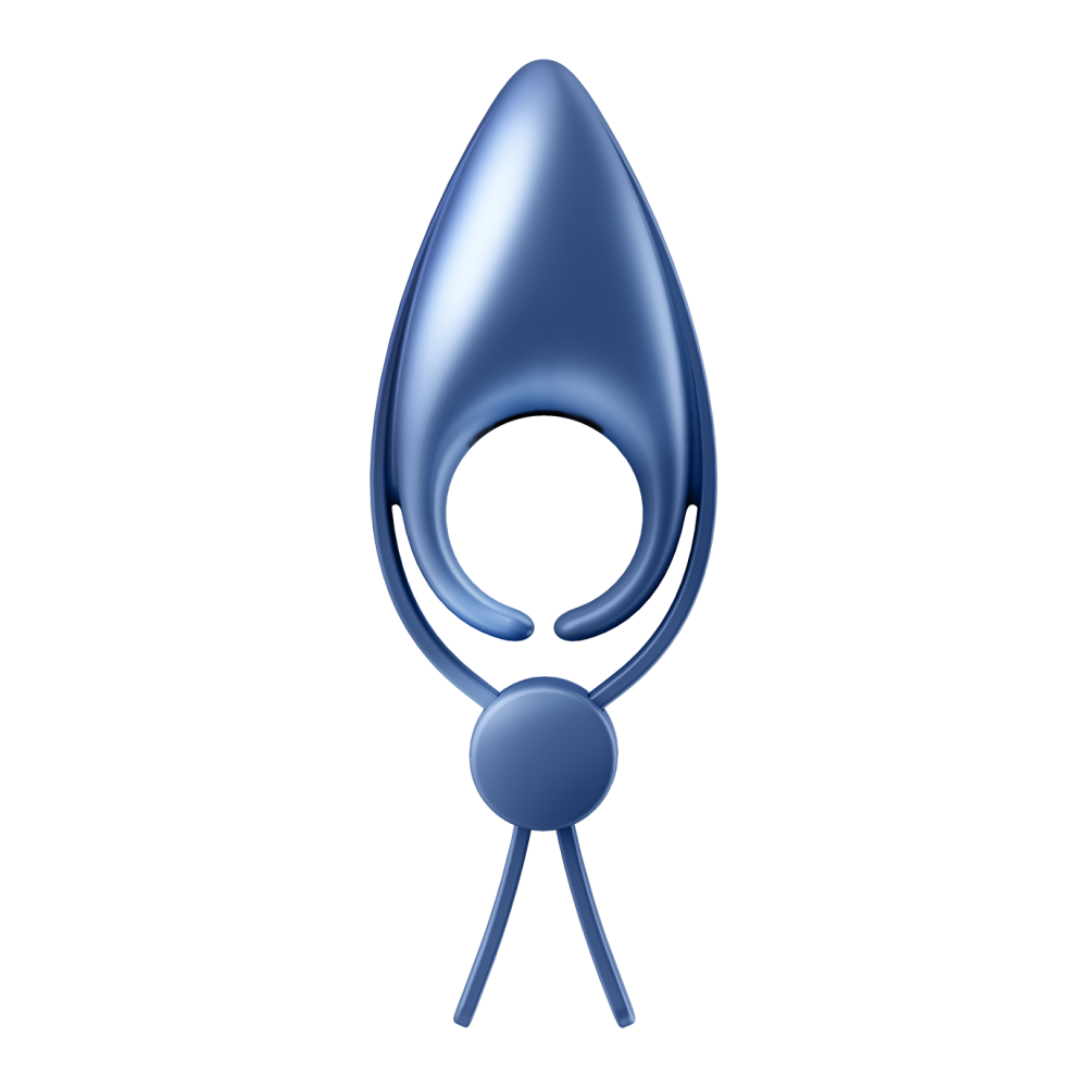 Satisfyer Sniper Blue Silicone Rechargeable Cock Ring