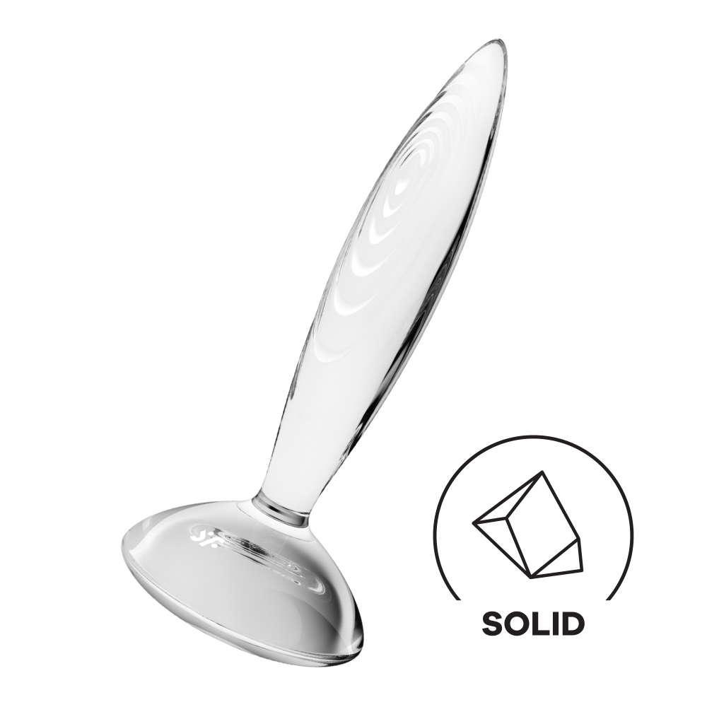 Satisfyer Sparkling Crystal Glass Butt Plug