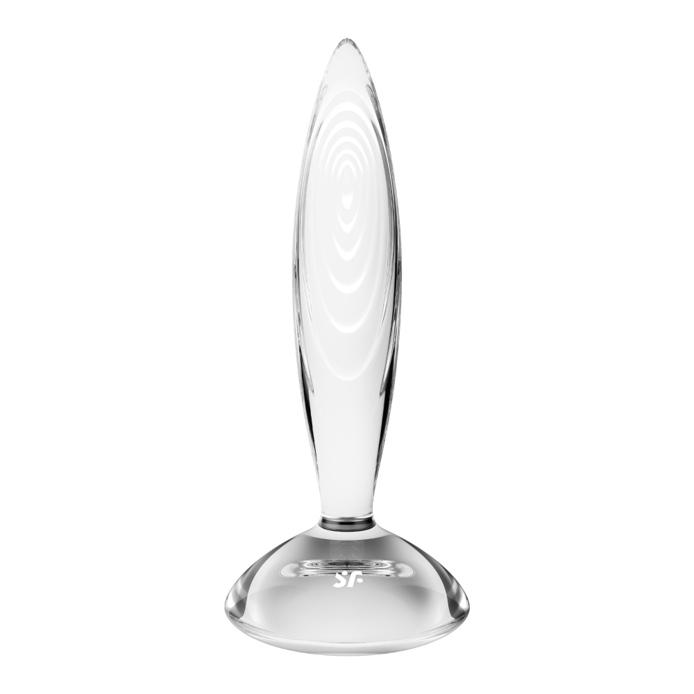 Satisfyer Sparkling Crystal Glass Butt Plug