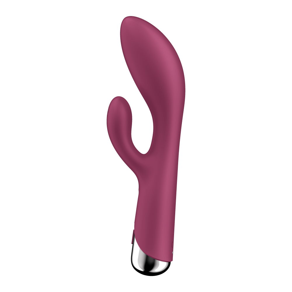 Satisfyer Spinning Rabbit Vibrator with Rotation Red