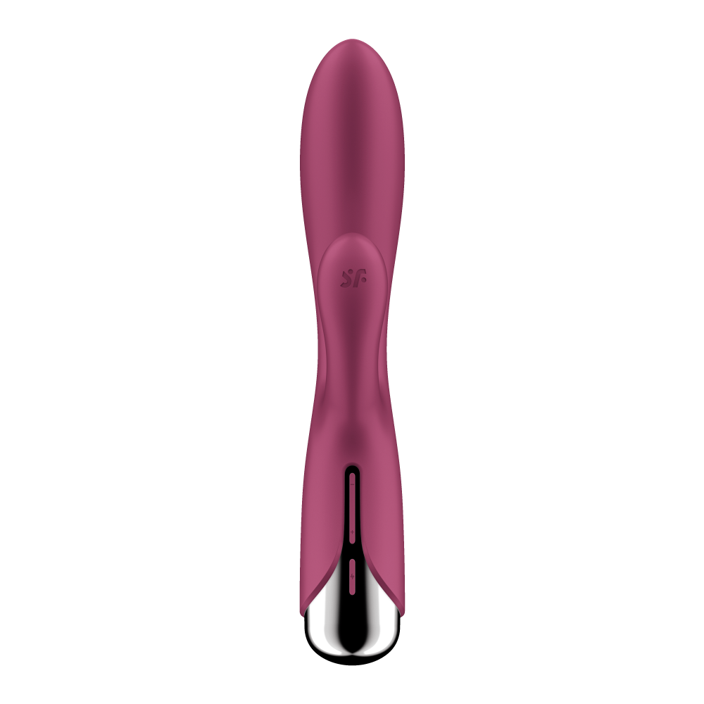 Satisfyer Spinning Rabbit Vibrator with Rotation Red