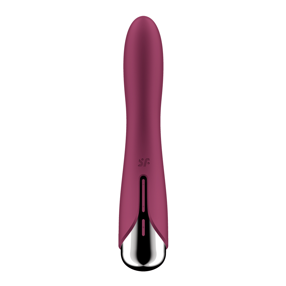 Satisfyer Spinning Vibe 1 Burgundy G-spot Vibrator With Rotation