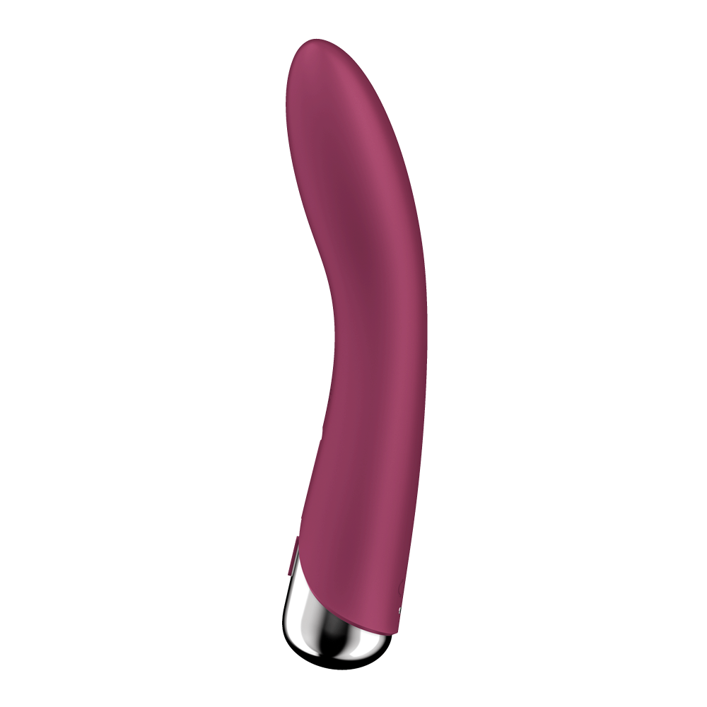 Satisfyer Spinning Vibe 1 Burgundy G-spot Vibrator With Rotation