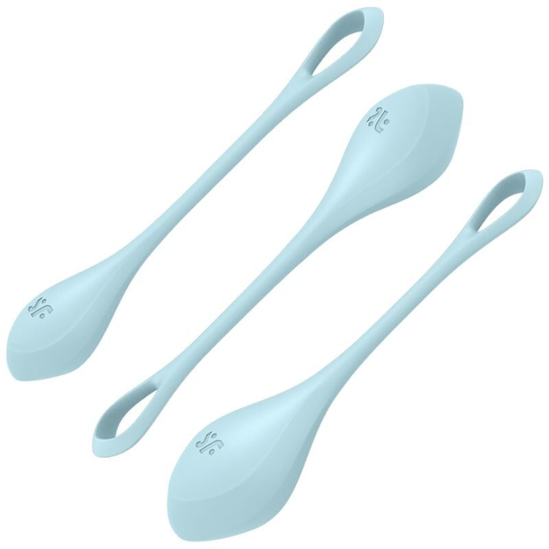 Satisfyer Yoni Power 2 Set of Silicone Vaginal Balls Blue