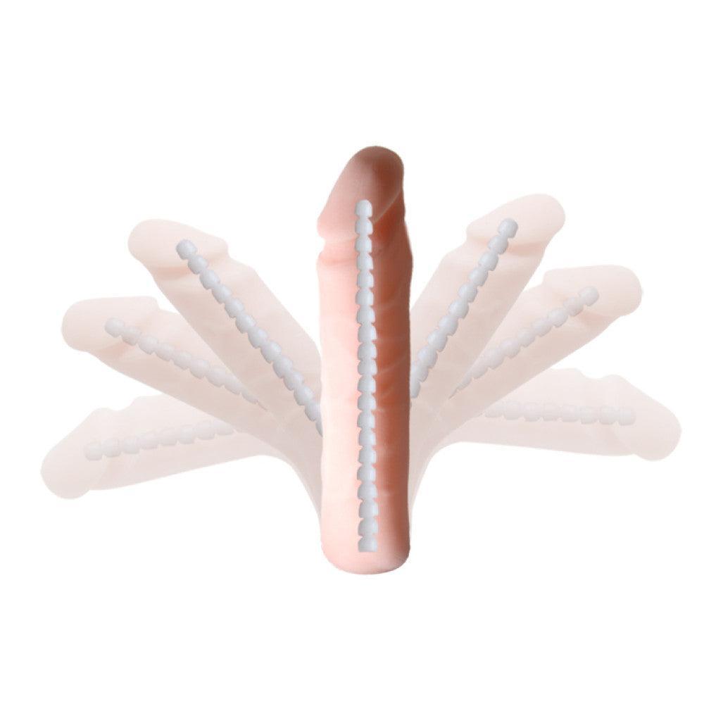 Sensual Comfort Big 8.9'' Dildo Cyber Skin Strapon Belt