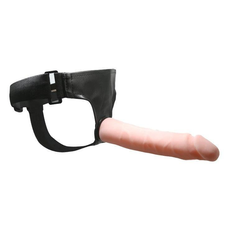 Sensual Comfort Big 8.9'' Dildo Cyber Skin Strapon Belt