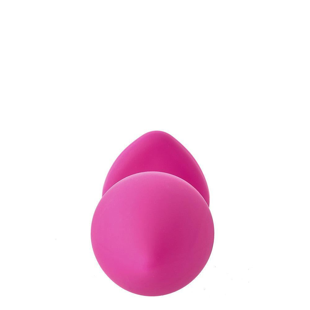 Set of 3 pcs. Flirts pink heart silicone butt plugs