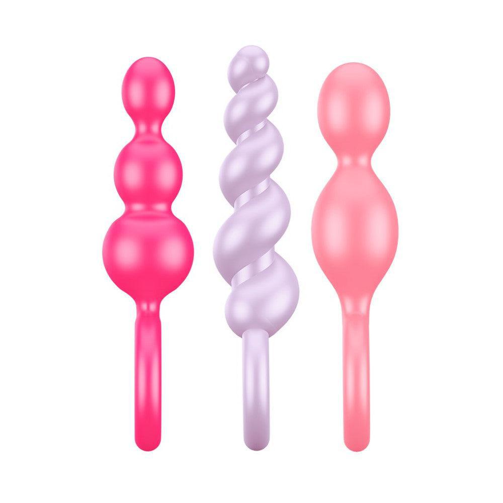 Set of 3 pcs. Satisfyer Plugs silicone anal toys
