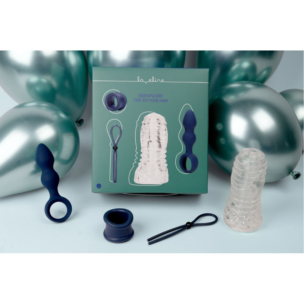 Set of sex toys for men Loveline (S)Explore