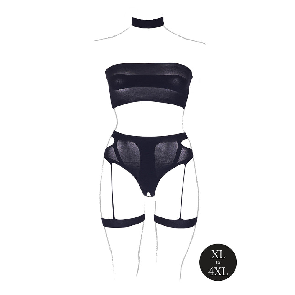 Sexy 3-piece Set Le Desir Ananke Queen Size
