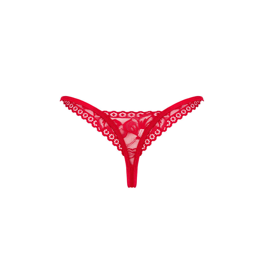 Sexy Lace Thongs Obsessive Lacelove Red