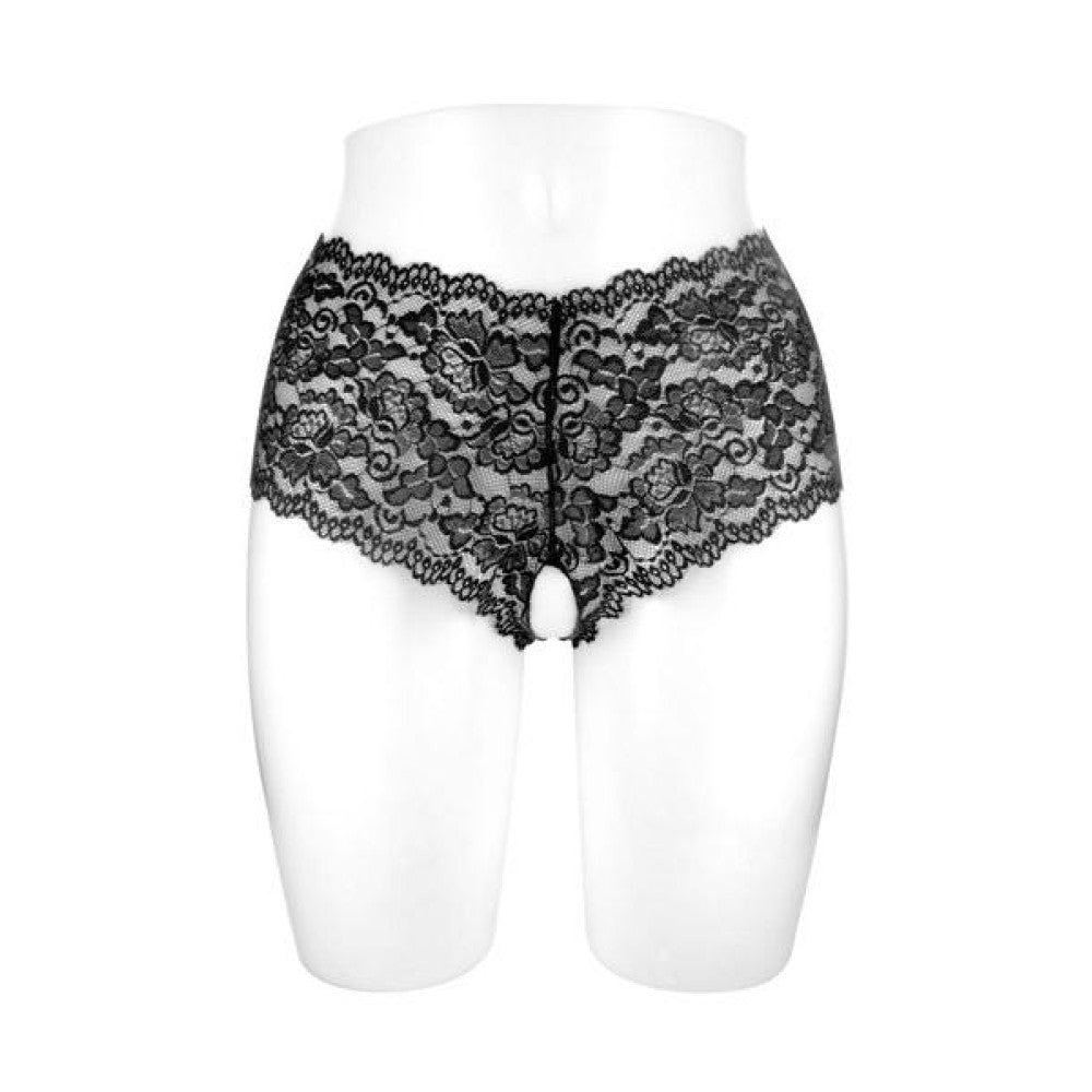 Sexy Cut-Out Briefs Black