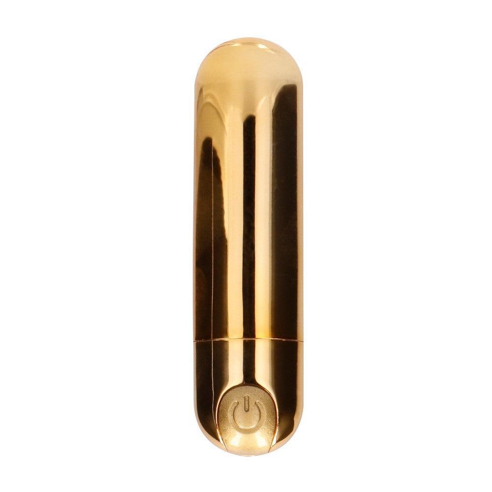 Shots rechargeable bullet vibrator golden