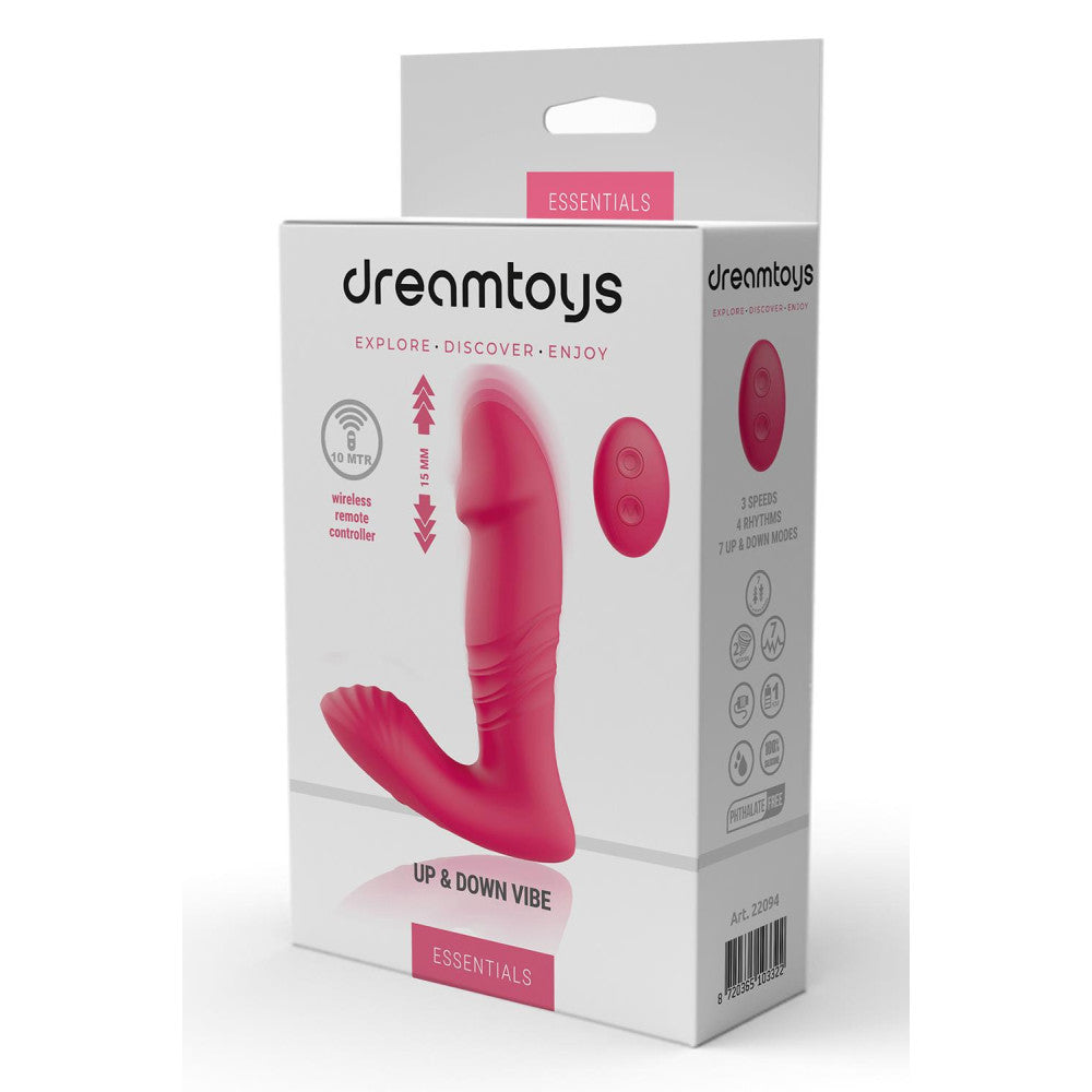 Silicone G and P-Spot Stimulator with Essentials Remote Control