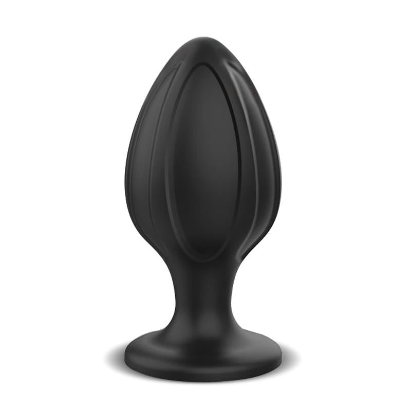 Silicone Ribbed Butt Plug Rifter size S