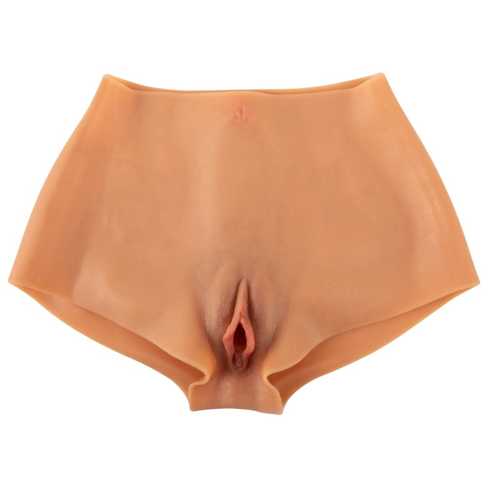 Silicone boxers with a realistic vagina Vagina Pants size L