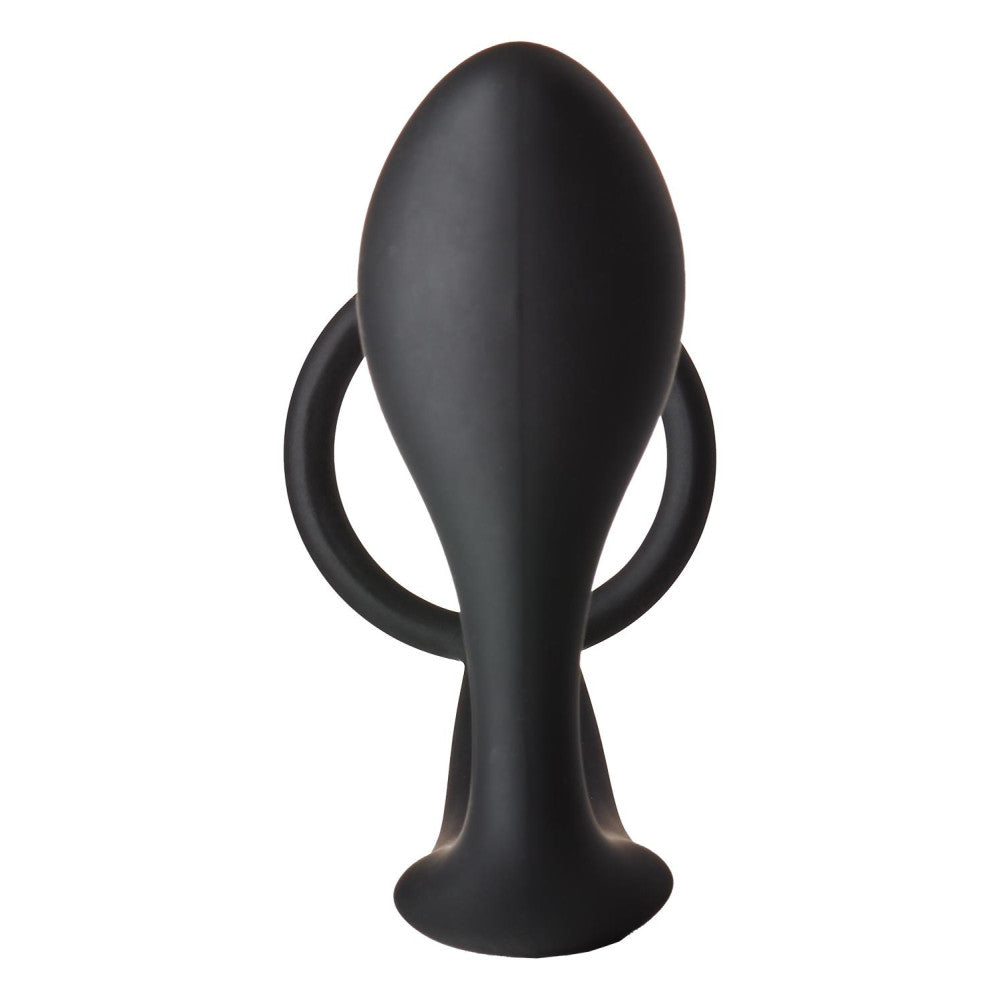 Silicone butt plug with cock ring Fantasstic