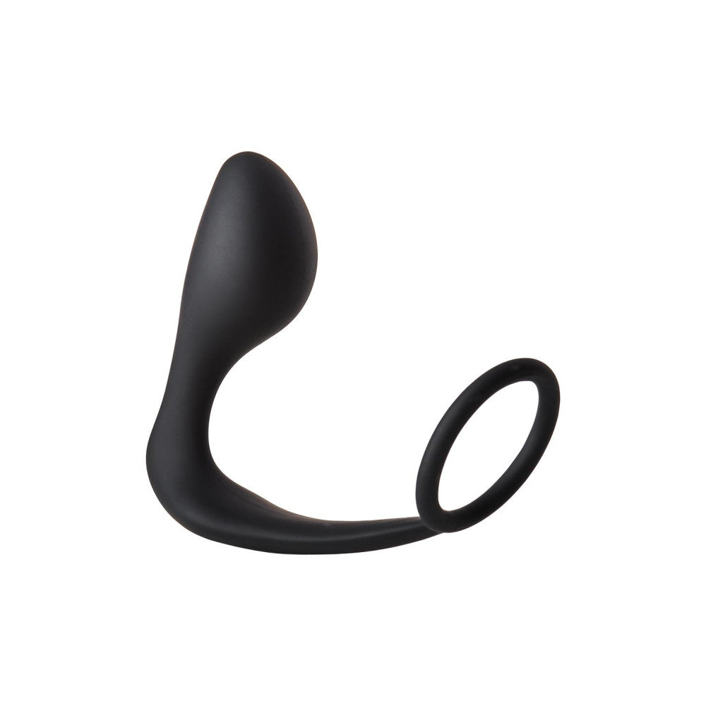 Silicone butt plug with cock ring Fantasstic
